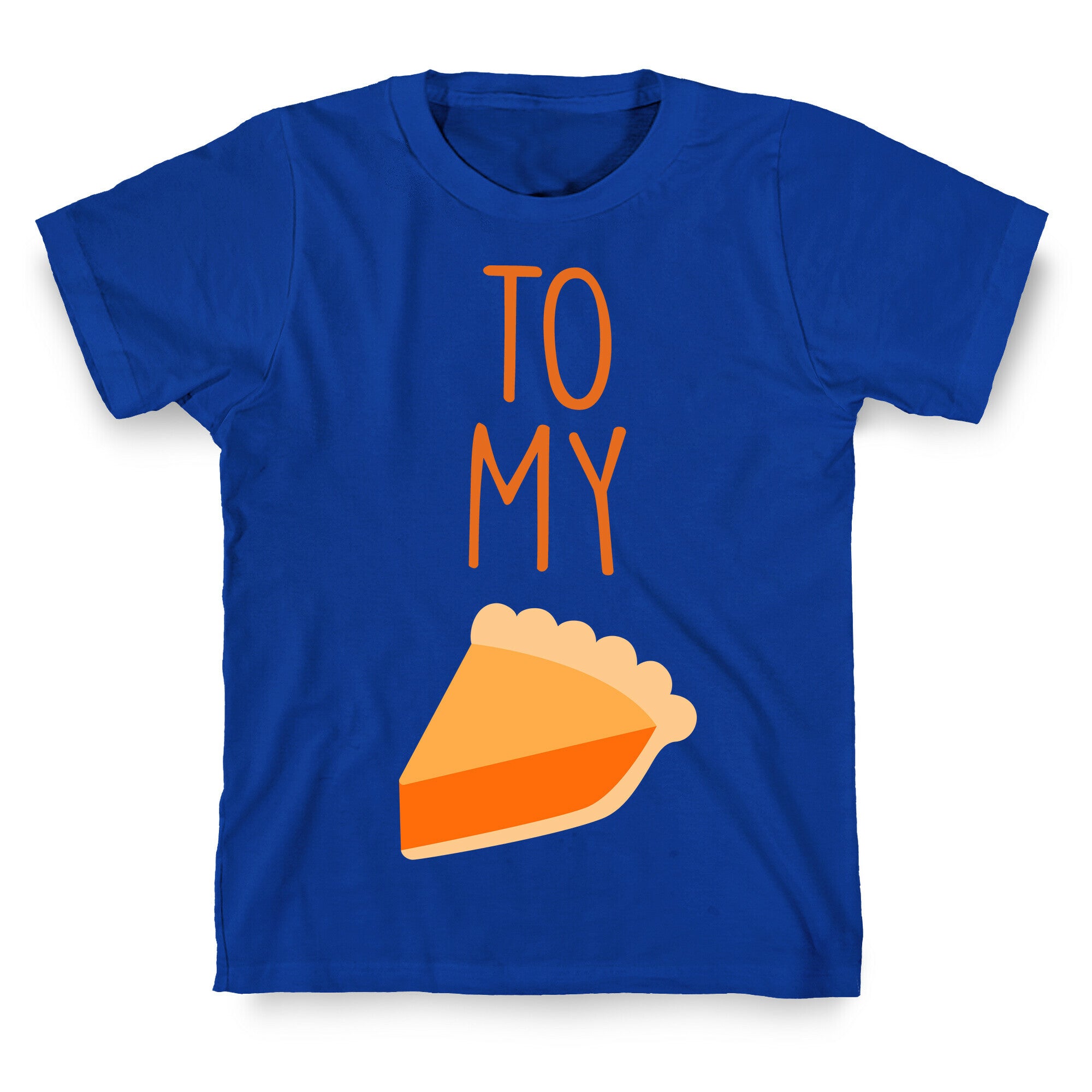 Pumpkin Pie (Whipped Cream & Pumpkin Pie Couples Shirt) T-Shirt